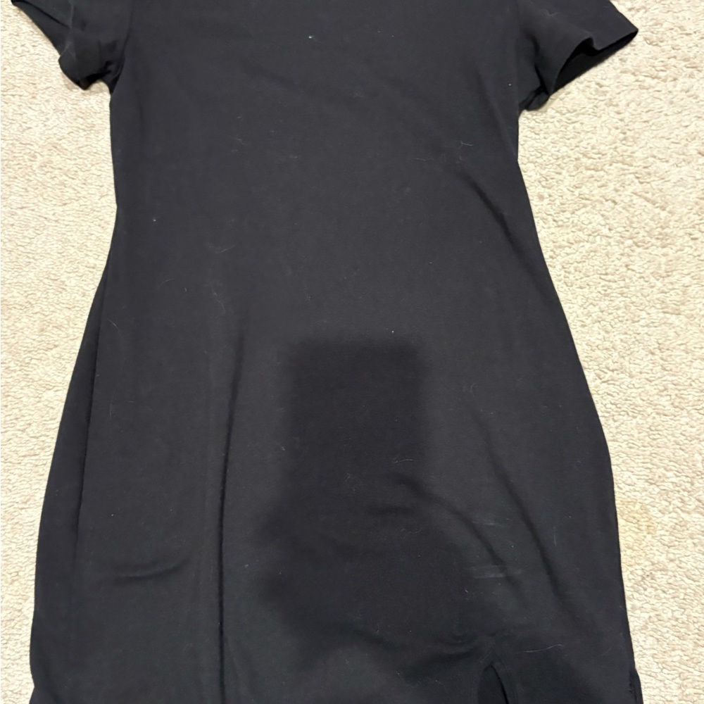 Black Short Sleeve Dress